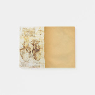 Post-it® Coeur et son parchemin Médicale de vaisseaux