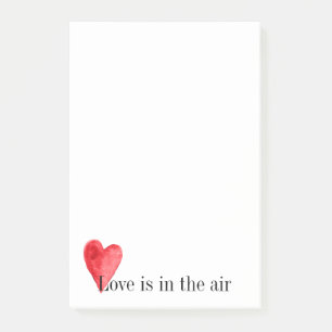 Post-it® Coeur rouge