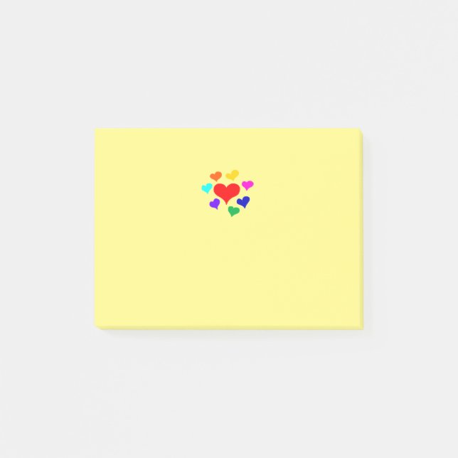 Post-it® Coeurs (Devant)