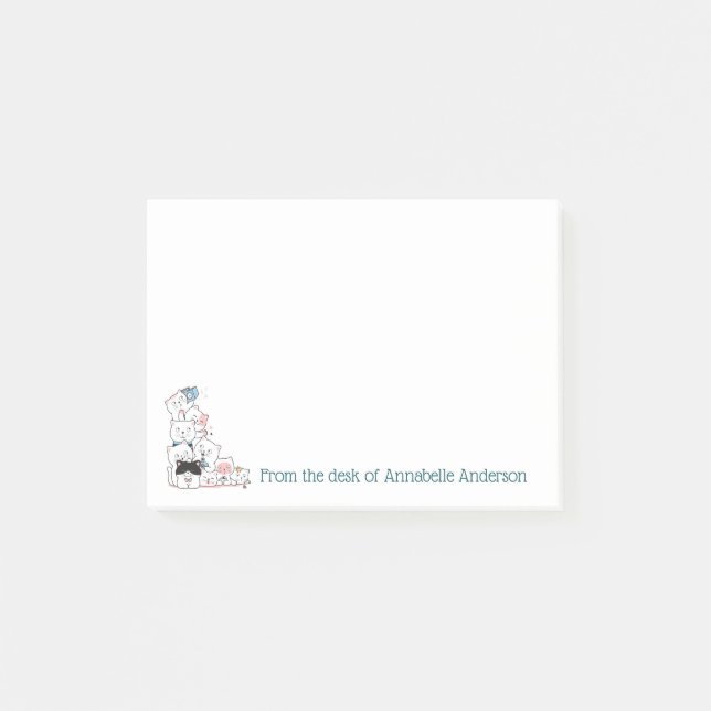 Post-it® Coin des chatons (Devant)