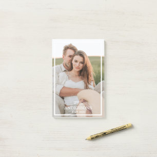 Post-it® Collage de couple moderne photo et cadeau familial