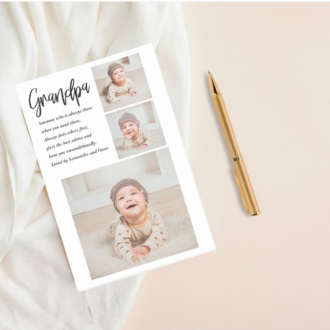 Post-it® Collage moderne Meilleur grand-père Jamais beauté  (Créateur téléchargé)