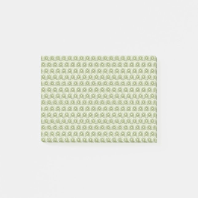 Post-it® Collage photo moderne tendance Green Sea Urchin (Devant)