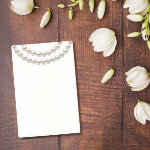 Post-it® Collier de perle élégant