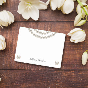 Post-it® Collier de perles élégant