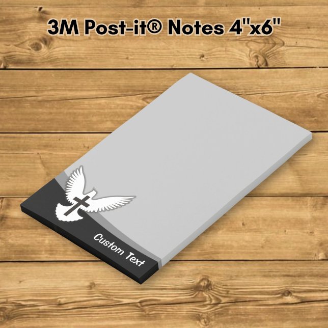 Post-it® Colombe avec croix (Créateur téléchargé)