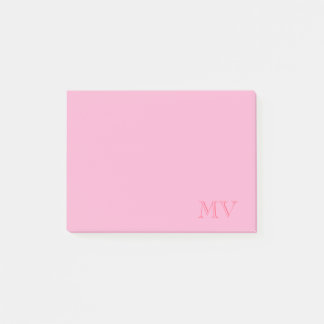 Post-it® Color Pop Monogram Notes