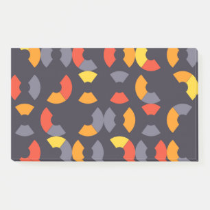 Post-it® Coloré, cool, tendance, moderne, art circulaire ur