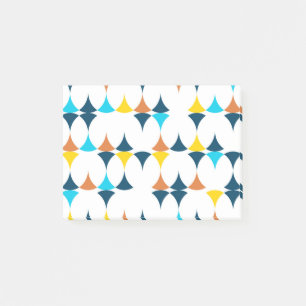 Post-it® Coloré, moderne, cool, formes géométriques tendanc
