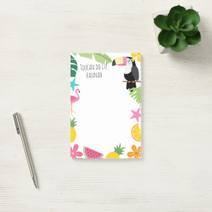 Post-it® Coloré Tropical Toucan
