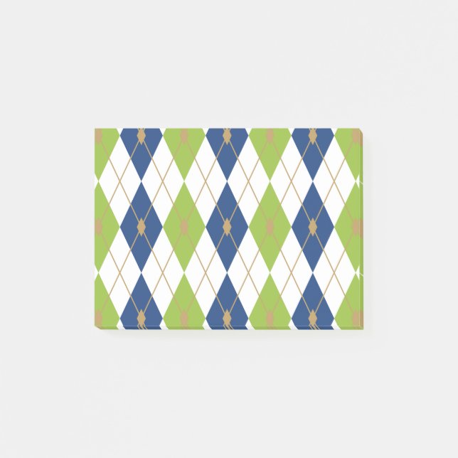 Post-it® Combinaison de couleurs de losange 4 (Devant)
