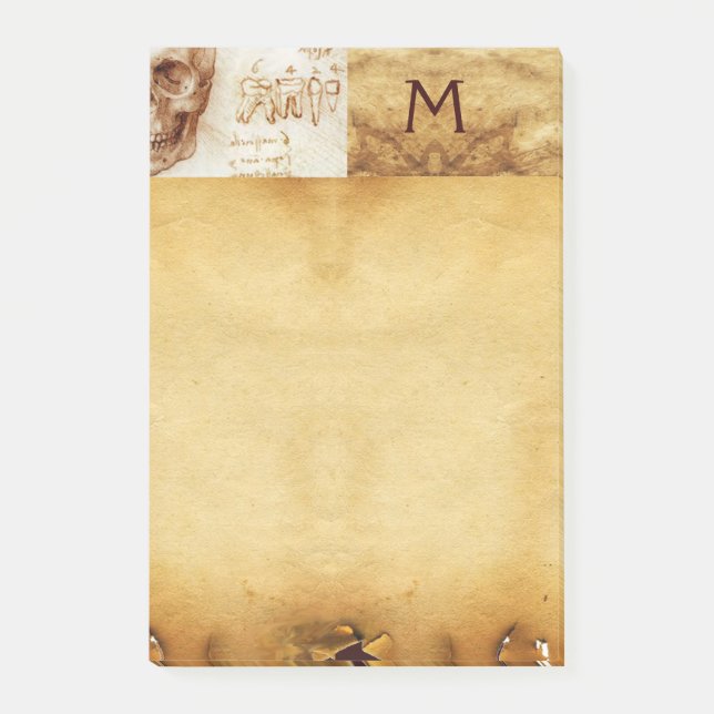 POST-IT® COMPÉTENCE ET DENTS, CLINIQUE DENTAIRE, MONOGRAMME (Devant)