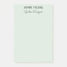 Concepteur de jardin élégant et simple vert sauge