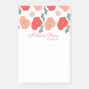 Post-it® Concepteur de motifs floraux printaniers Entrepris