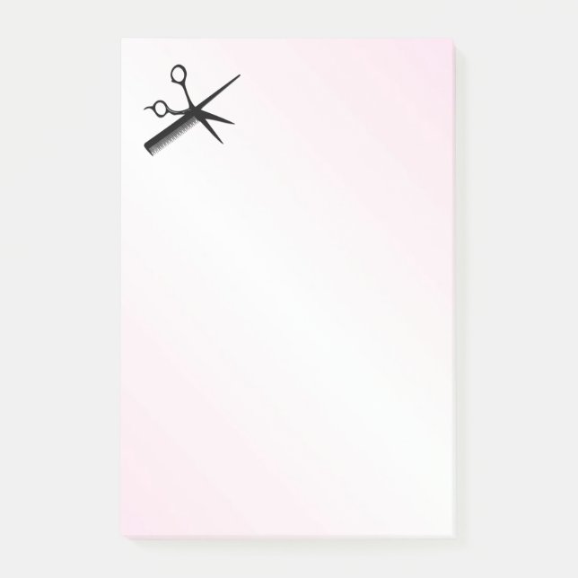 Post-it® Concepteur esthéticienne rose (Devant)