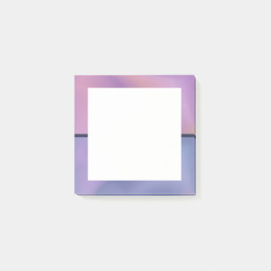 Post-it® Conception abstraite moderne de l'étirement rose e