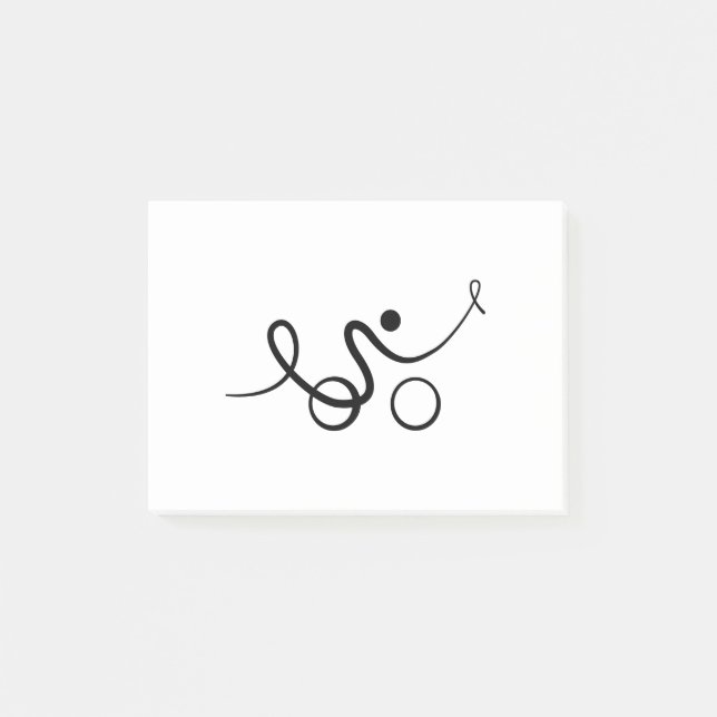Post-it® Conception cool pour cyclistes (Devant)