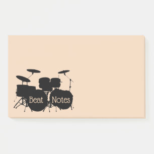 Post-it® Conception de batterie à percussion Notes post-it