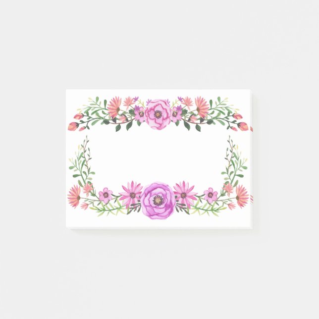 Post-it® Conception de cadre de petit jardin (Devant)