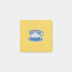 Post-it® Conception de café rétro