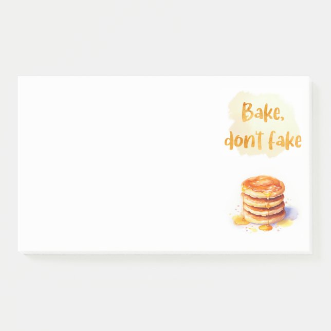 Post-it® Conception de gâteau sucré  (Devant)