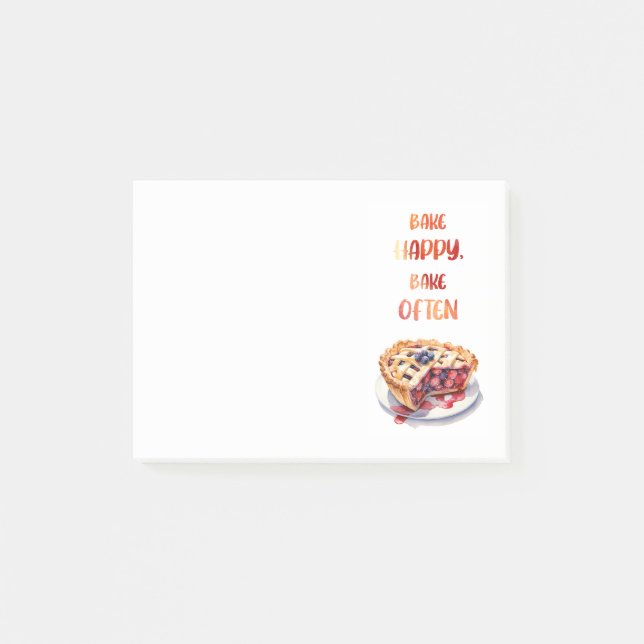 Post-it® Conception de gâteau sucré  (Devant)