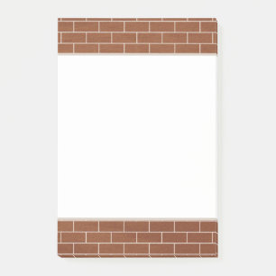 Post-it® Conception de mur de briques