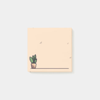 Post-it® Conception de plantes personnalisées simples