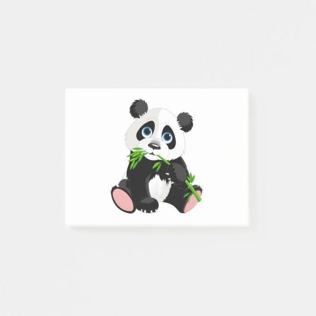 Post-it® Conception d'illustration de panda (Devant)