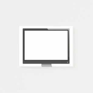 Post-it® Conception simple de moniteur d'ordinateur