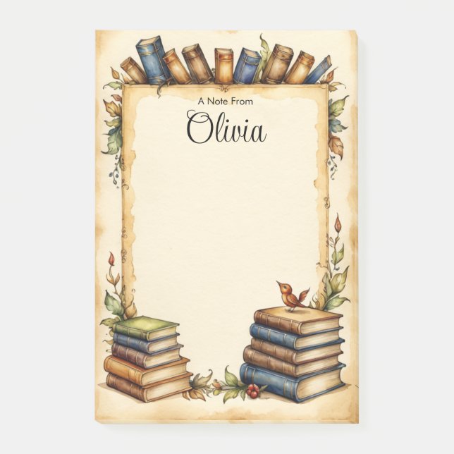 Post-it® Conception Whimsical sur mesure (Devant)