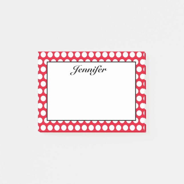 Post-it® Concevez vos propres points blancs personnalisés (Devant)
