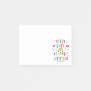 Post-it® Conduisez en toute sécurité quelqu'un vous aime