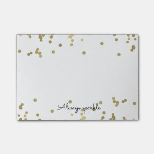 Post-it® Confettis d'or d'étincelle