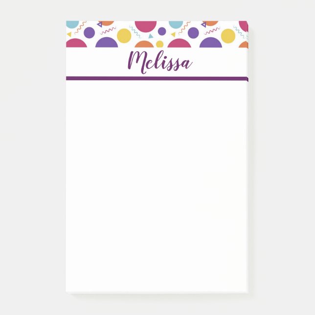 Post-it® Confettis personnalisés (Devant)