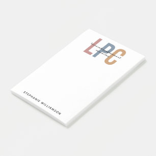 Post-it® Conseiller professionnel autorisé LPC personnalisé