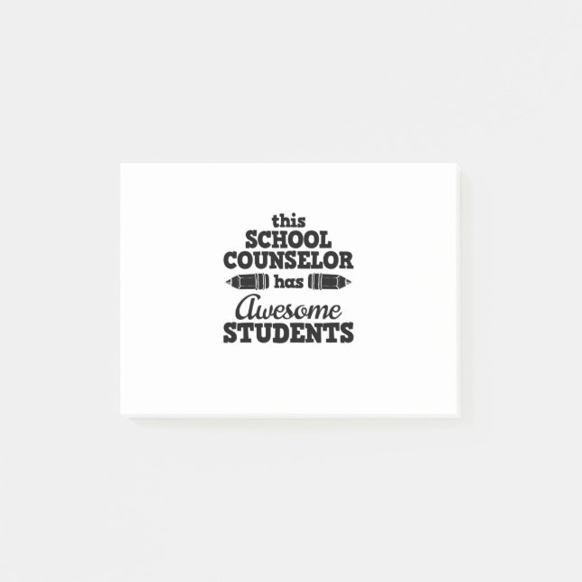 Post-it® Conseiller scolaire enseignant (Devant)