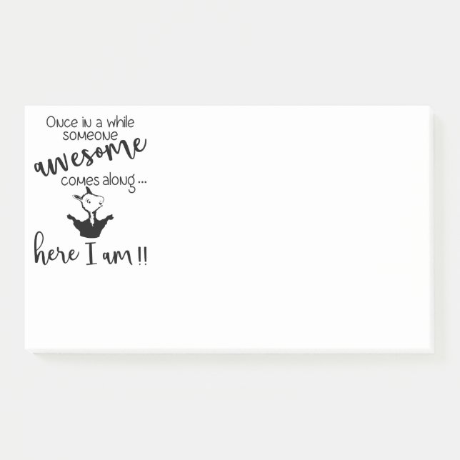 Post-it® Conserver ou concevoir votre propre : -) Notes pos (Devant)