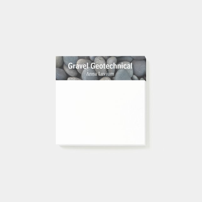 Post-it® Consultation Géologique Professionnelle Gravier (Devant)