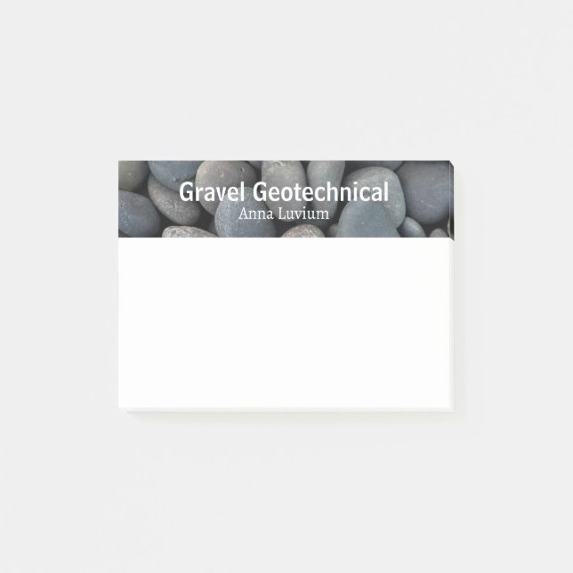 Post-it® Consultation Géologique Professionnelle Gravier (Devant)