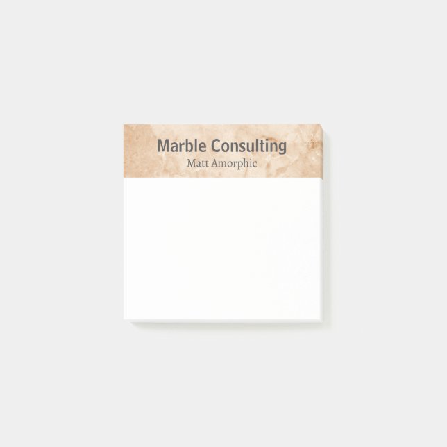 Post-it® Consultation Géologique Professionnelle Marble (Devant)