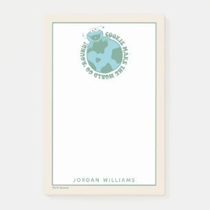 Post-it® Cookie Monster   Ajouter Votre Nom