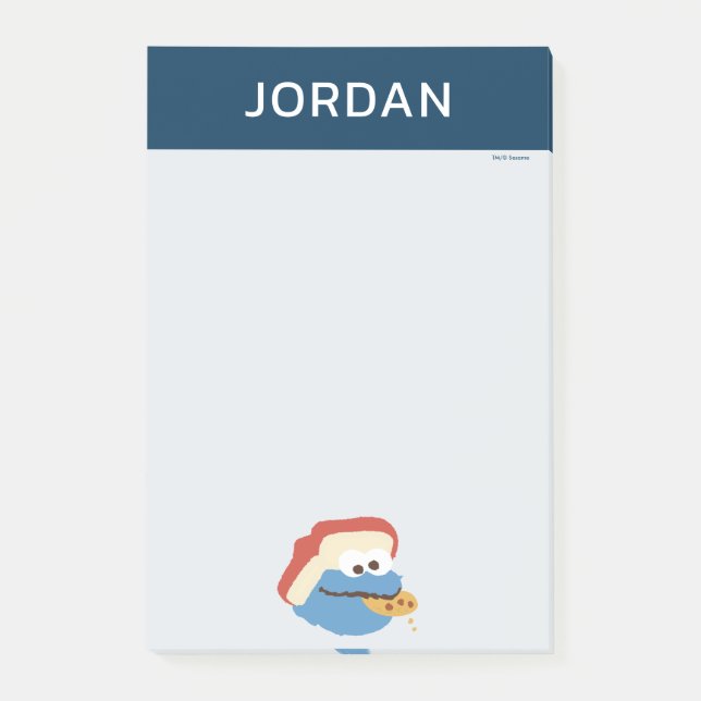 Post-it® Cookie Monster Camp Cookies | Ajouter Votre Nom (Devant)