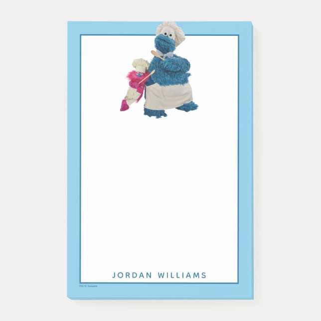 Post-it® Cookie Monster's Food Truck Partners (Devant)