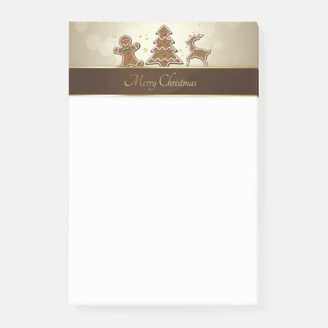 Post-it® Cookies de pain d'épices (Devant)