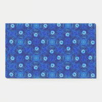 Cool, art numérique moderne de bleu mauvais oeil m