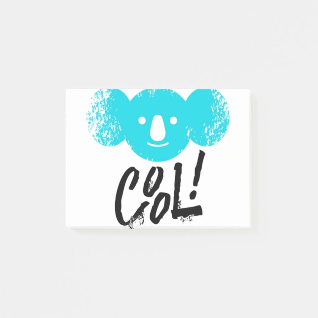 Post-it® Cool Koala Soutien Australie Faune Australie (Devant)
