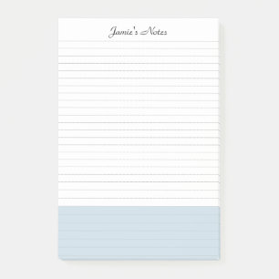 Post-it® Cool Moderne Simple Bleu Bleu Bleu