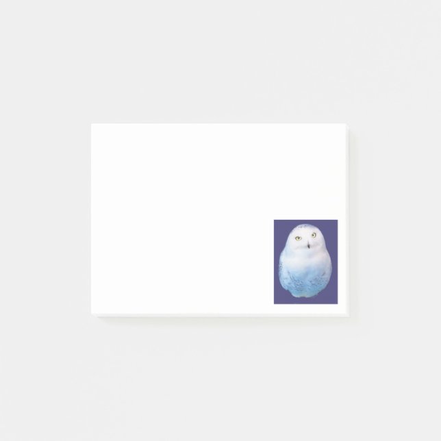 Post-it® Cool Post-it Snowy Owl (Devant)