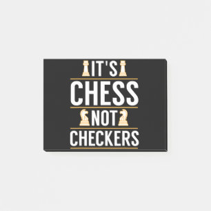 Post-it® cool ses échecs pas checkers chèques joueurs cadea